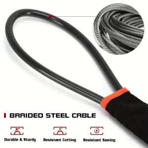 Car Anti-theft Lock Universal Type Car Steering Wheel Lock Car Anti-theft Lock - Image 7